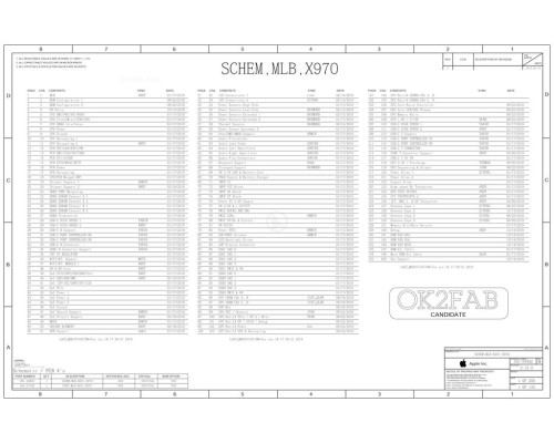 APPLE MACBOOK PRO 16″ 2019 A2141 820-01700 051-04492 SCHEMATIC